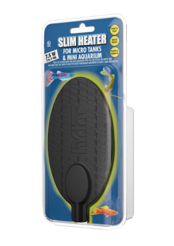 Hydor 15w Slim Heater for Bettas and Aquariums, 5 to 10 GAL
