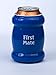 Yachtsee Insulated Drink Holder with Suction - Cooler First Mate Imprint, Blue
