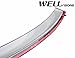 WellVisors Side Window Wind Deflector Visors - Made for and Compatible with Kia Sorento 16-up 2016 2017 with Chrome Trim