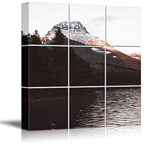 Calm Lake Home Artwork for Living Room Bedroom
