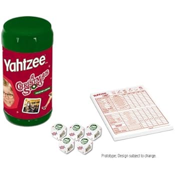 Yahtzee gifts & gift ideas Amazon.com: A Christmas Story Yahtzee: Toys & Games