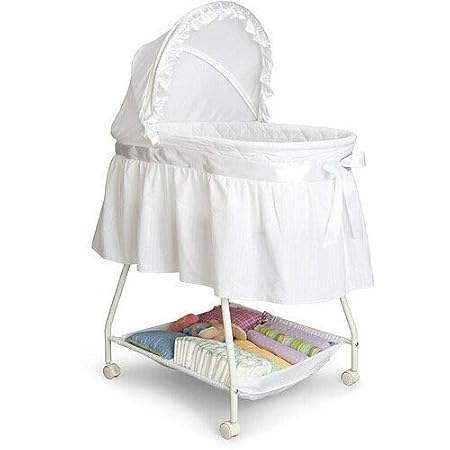 wicker bassinet amazon