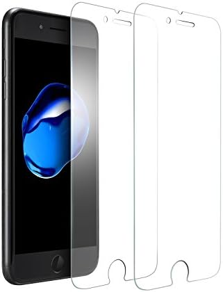 2 Pack - iPhone 7 Screen Protector Gorilla Glass | iPhone 7 Screen Protector | Gorilla Glass iPhone 7 Screen Protector | iPhone 7 Screen Protector | (Tempered Glass) (Clear) (Clear)