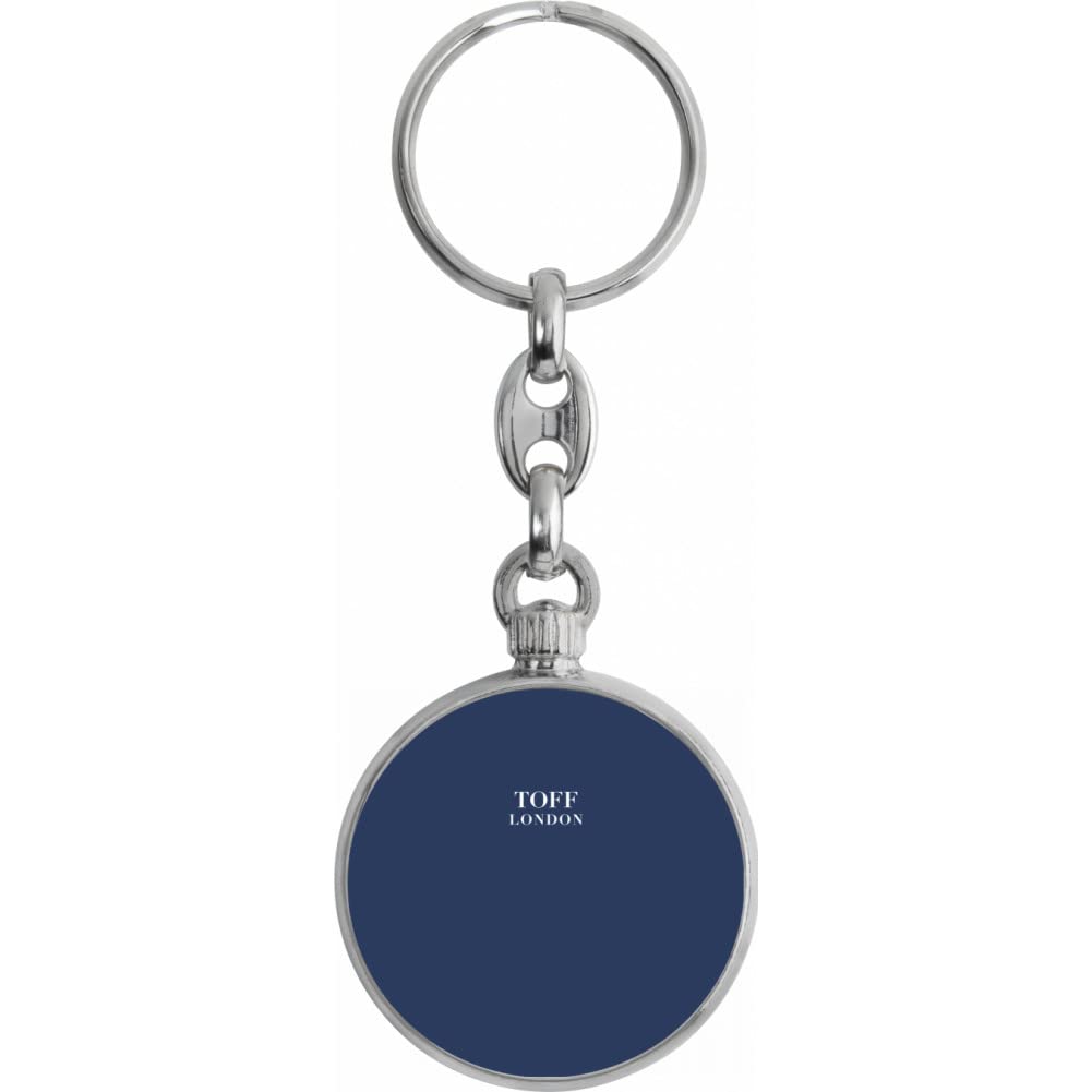 Toff London Dark Blue Keyring