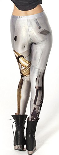 QZUnique-Womens-Ankle-Length-Footless-Elastic-Leggings-Yoga-Pants