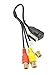 Audi AMI MMI 3RCA Audio Video Cable,SinLoon AMI MMI to 3RCA Female DVD video and audio input cable For Audi A1 A7 A8