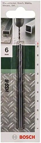 Bosch HSS-R Metal Drill Bits 6.0 mm Diameter view 5