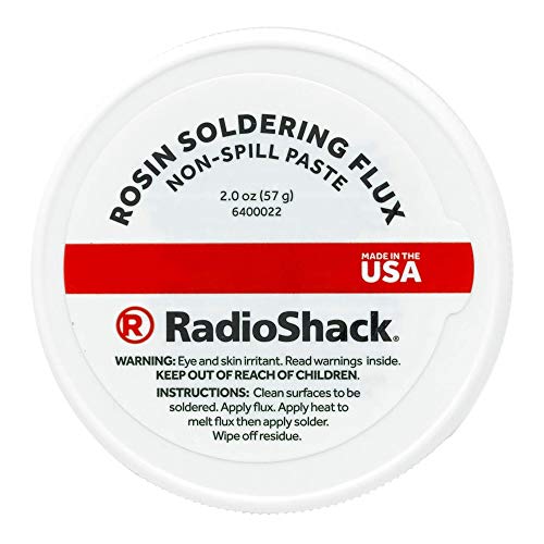 RadioShack Rosin Soldering Flux Paste, NonSpill Made in USA 2 oz