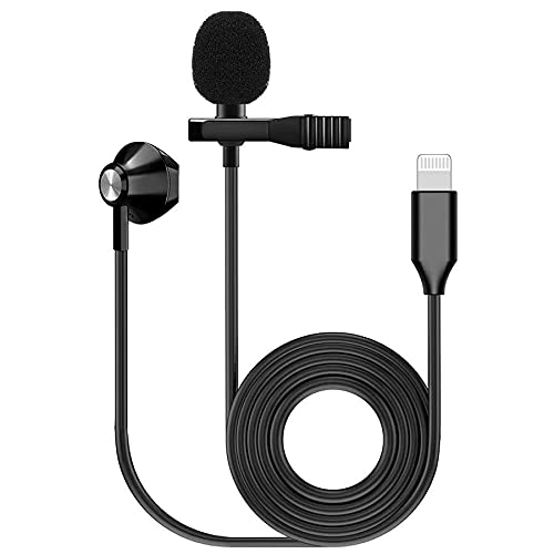 Kinsman Lavalier Microphone with Earphone - Lightening Adaptor