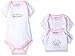 Luvable Friends Baby Sayings Bodysuit 3pk