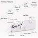 Handheld Sewing Machine Yibaision Portable Mini Electric Stitching Machine Fabric Curtains Cordless Craft Sewing Machine for Home Travel with Extra Bobbin, Needle and Threader 15 Pcs