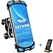 SKYWING [Quick Release] Bike Phone Mount, 360° Adjustable Bicycle Phone Holder, Detachable Motorcycle Handlebar Mount Holder. Black