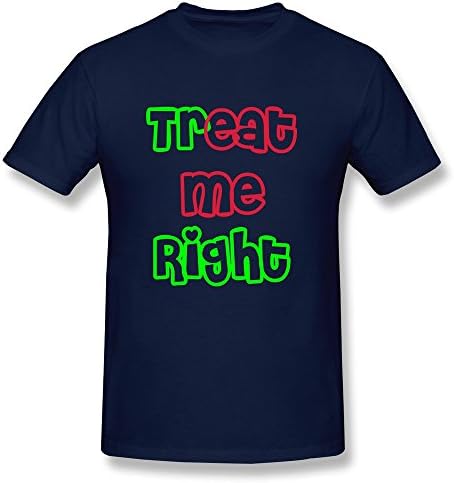 WSB Men's T Shirts Treat Me Right Navy XXL