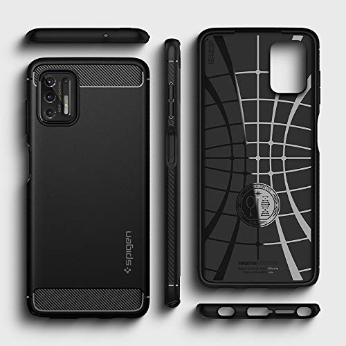 Spigen Rugged Armor Designed for Moto G Stylus (2021) Case [NOT