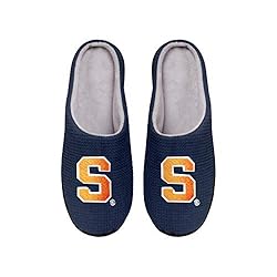 FOCO Syracuse Orange NCAA Mens Memory Foam Slide - M