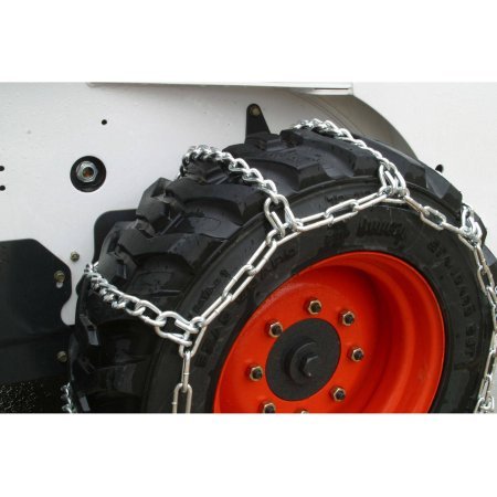 Skid Steer Uni-loader Snow Tire Chains Twist link hardened 10-16.5 Peerless