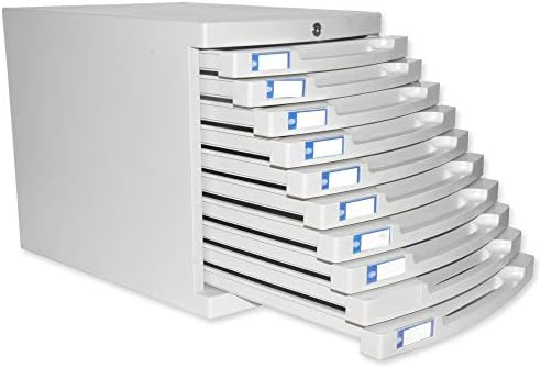 Fis File Cabinet Plastic With Key 10 Drawers Fsotus 28k