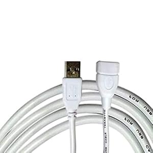 SAMZHE USB Extension Cable – 1.5 mtr Suitable for Laptop and Desktops (Support USB dataCard + Pendrive Extension Purpose…