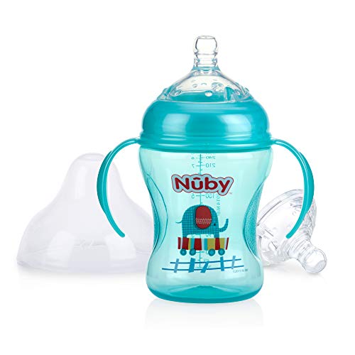 nuby natural touch bottle to cup