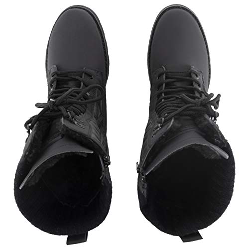 POLAR-Womens-Faux-Fur-Warm-Thermal-Waterproof-Outdoor-Walking-Snow-Winter-Rubber-Sole-Calf-Boots