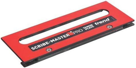 Trend Scribe-Master Tenon Slide Plate for Use with the Scribe-Master Pro, SM/TSP, Silver