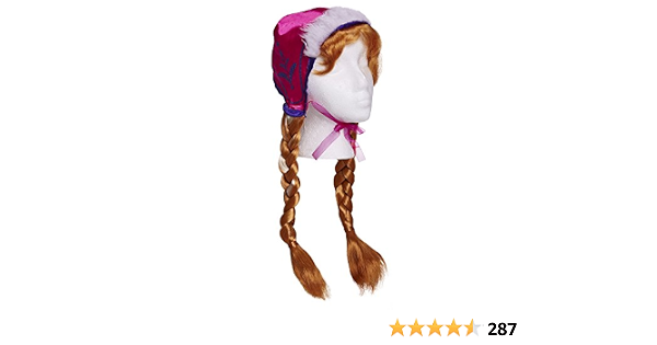 Frozen Anna's Snow Cap and Braids 