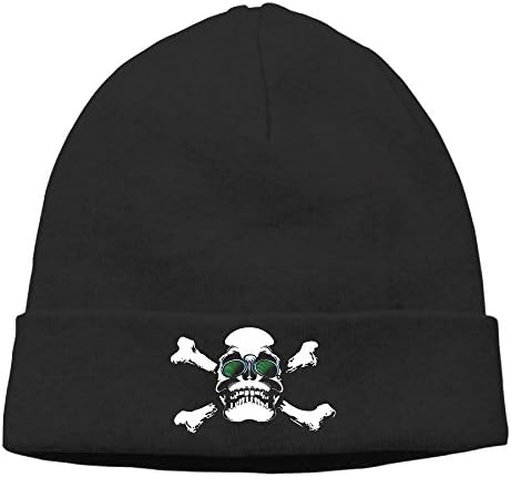 HALLOWEEN Skull-design Sweat Beanie (One Size Fits Most)