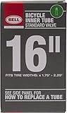 Bell 16-Inch Universal Inner Tube, Width Fit Range 1.75-Inch to 2.25-Inch, Black
