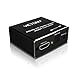 VICTONY 4K x 2K HDMI to HDMI and Optical TOSLINK SPDIF + 3.5mm Stereo Audio Extractor Converter HDMI Audio Splitter Adapter(HDMI Input, HDMI + Digital / Analog Audio Output) (Black)