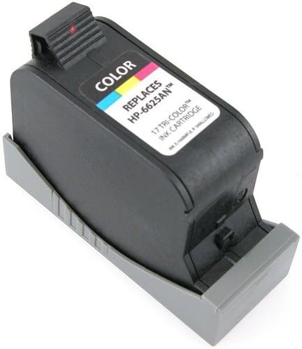 eForCity Premium For HP 17 Remanufactured Color Ink Cartridge - C6625AN Compatible with: For HP models DeskJet 825C / 840C / 841C / 842C / 843C / 845 / 845C
