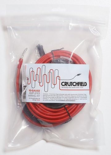 Crutchfield Amp Wiring Kit 10 gauge