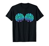 Mermaid Sea Shell Bra Costume T-Shirt