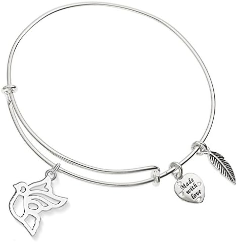 Enni of York "origami bird" Expandable Bangle Bracelet