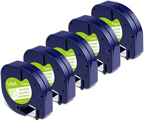 dymo letratag printing half