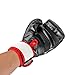 Flexzion 10 oz Boxing Gloves Women Men Youth - Fit for Heavy Bag Work, Training, Sparring, & General Exercise - Quick Velcro Strap, Secure Fit, Ample Padding, & Maximum Protection, Red Black