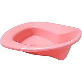 Vakly Bedpan - Smooth Contoured Stackable - Easy to Clean - Quality Construction - for Bed-Bound/Bedridden Patient - Women and Men