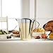 VonShef Brushed Gold Gravy Boat, Double Insulated Jug with Hinged Lid Ideal Thanksgiving Pourer for Gravy or Cream, Stainless Steel, 32oz