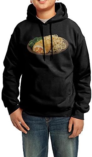 Proro Food Long Sleeve Round Neck Cute Sweatshirts Hood For Teenager