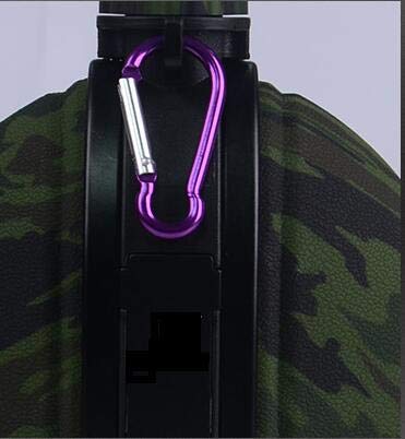 Easyinsmile Collapsible Military Water Bottle Canteen with Compass Bottle Cap for Outdoor Activities-Camping 、Travelling 、Hiking (Camouflage Green) - Thumbnail 4