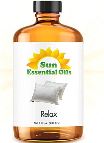 Relaxation Blend Essential Oil (Huge 8oz Bottle) Bulk Relaxation Blend Oil - 8 Ounce