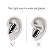 cjc IP68 Waterproof Swimming Earbud - Sport Wireless Bluetooth Headphone - Sweatproof Stable Fit in Ear Workout Headset Special for Swimming Driving Sauna