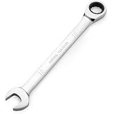 FLZOSPER 10mm Metric Ratchet Wrench,Box End Head 72-Tooth Ratcheting Combination Wrench Spanner