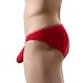 David Archy Men's 4 Pack Micromodal Air Sexy Bikinis and Briefs(L,bikini-Red)
