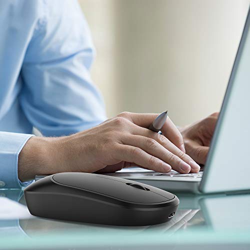 Number Pad and Mouse Combo, Lekvey 2.4G Wireless Portable 28-Key Financial Accounting USB Numeric Keypad and Mouse for Laptop Desktop Computer PC Surface Pro,etc