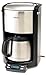 KRUPS FMF5 Programmable Coffee Maker with Double Wall Thermal Carafe and LED control panel, 10-Cup, Black