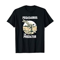 Funny Dinosaur Pegasaurus Peg Predator Joke Gift for kids T-Shirt