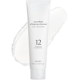NOONI Face Cleansing - Snowflake Whipping Cleanser | Korean Glass Skin Care, Kbeauty, Facial Wash, Remove Impurities, Purifying, Vegan Whipped Cream, Moisturizing, Sensitive Skin, 5.07 FL Oz