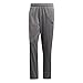 adidas Men's Athletics Essential Tricot 3-Stripe Pants, Dark Grey/Black, Large