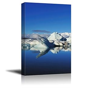 Beautiful Landscape Water Reflection Painting Artwork for Home Framed