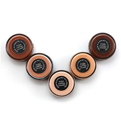 1PC Face Beauty Contour Concealer Cream Corrector Foundation Dark Circle Perfect Cover (Color : 01#)